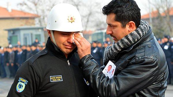Şehit polisler Börklüoğlu ve İke Kayseri'de toprağa verildi