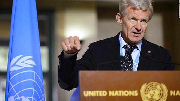 BM'nin insani durumlardan sorumlu yetkilisi Jan Egeland ise 'Katliamlardan yabancı milisler sorumlu' dedi.