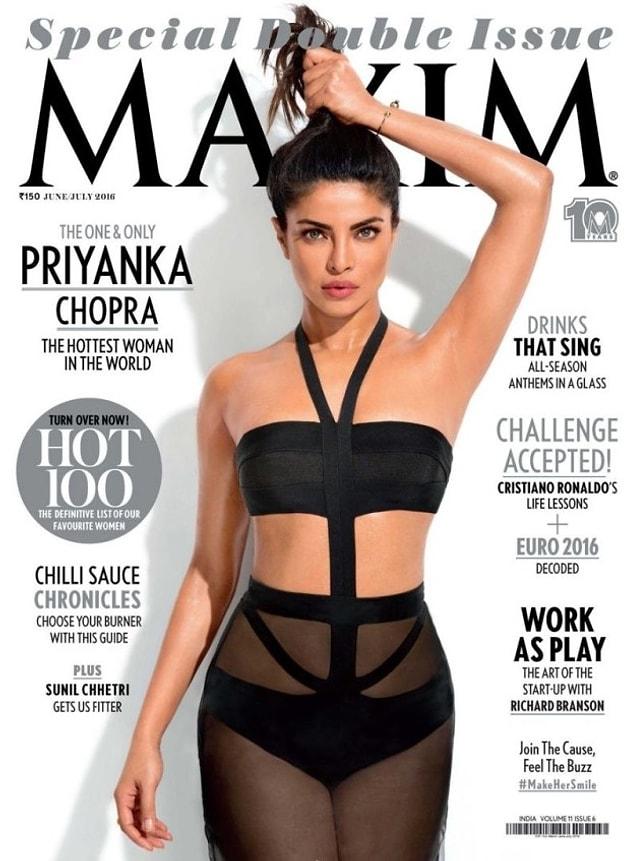 14. The person who edited this photo successfully destroyed Priyanka Chopra's armpits