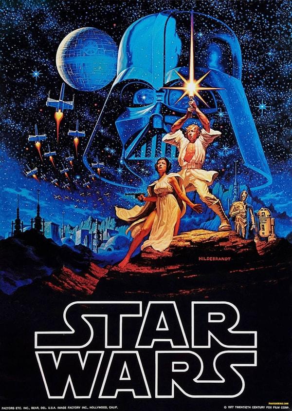 15. Yıldız Savaşları Bölüm IV: Yeni Bir Umut (1977)  Star Wars