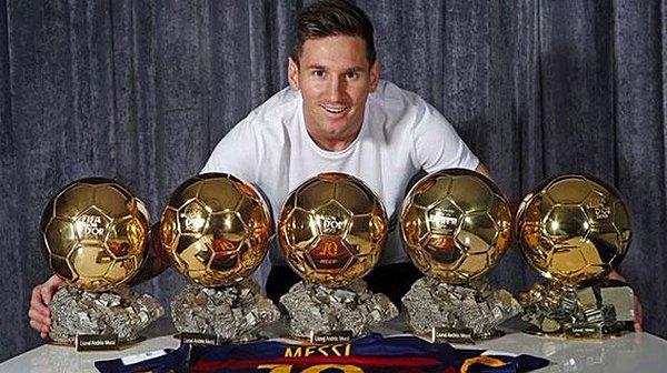 1. Lionel Messi 🏆🏆🏆🏆🏆