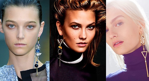 12. Одна сережка в ухе