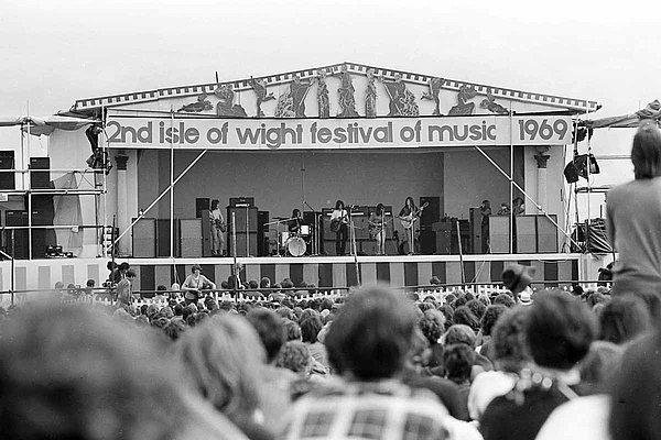 16. 1969 yılındaki Isle Of Wight Festivali'nden