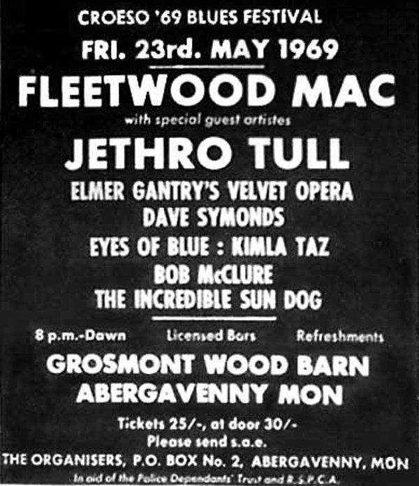 17. Croeso Blues Festival Abergavenny (1969)