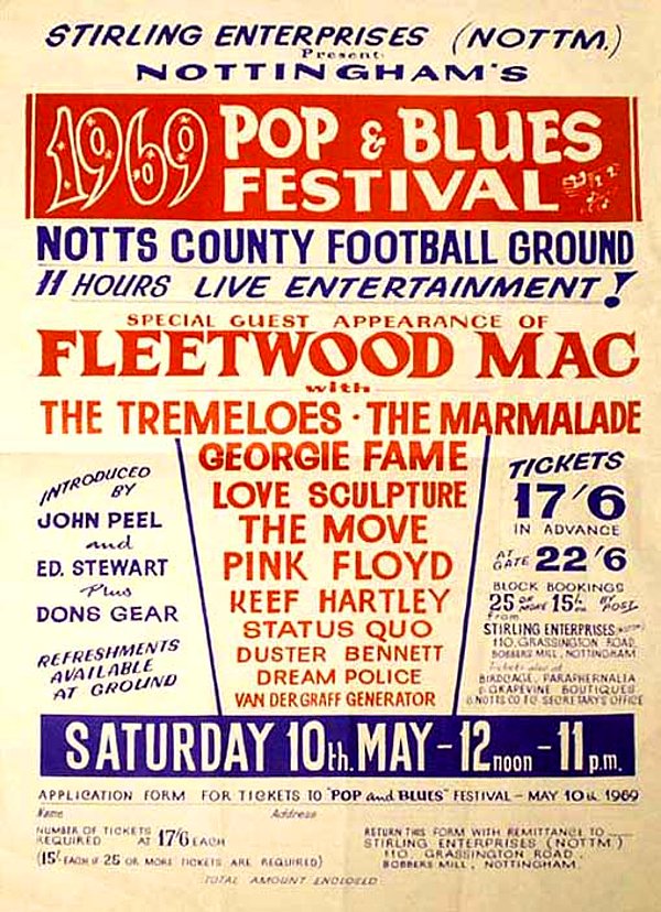 18. Nottingham Pop and Blues Festival (1969)