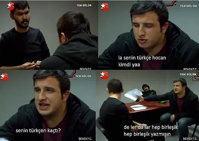 Sen bu işin şahısın!
