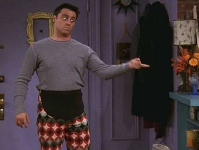 10. When all of the jeans feel uncomfortable and you only wear whatever you can find with a loose waistband.