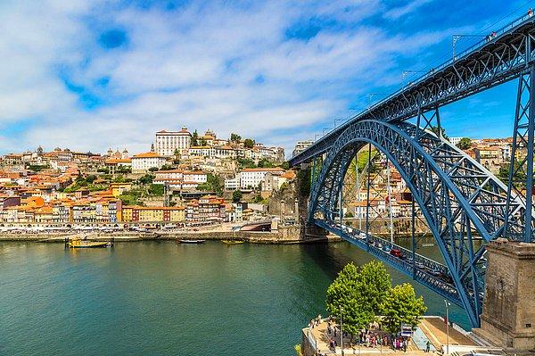 5. Luis 1 Köprüsü - Porto Portekiz