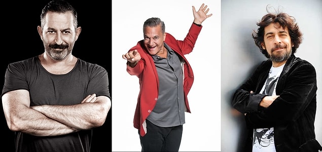 Cem Yılmaz, Mehmet Ali Erbil ve Okan Bayülgen'e dördüncü olmalısın!