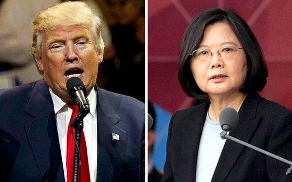 Trump'ın Tayvan liderine telefonu tepki çekmişti