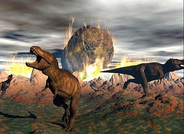 Bilim insanı, dinozorların 65 milyon yıl dünya yüzeyinden kaybolmasına dikkat çekiyor.