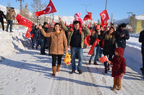 Türkiye Teröre Tepki İçin Yürüdü