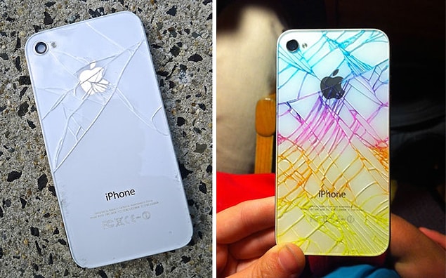 15. Kırık iPhone ekranları için fosforlu kalemler ideal.
