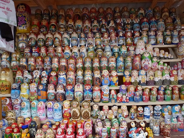 13. Matruşka cenneti: The Izmailovsky Market, Moskova