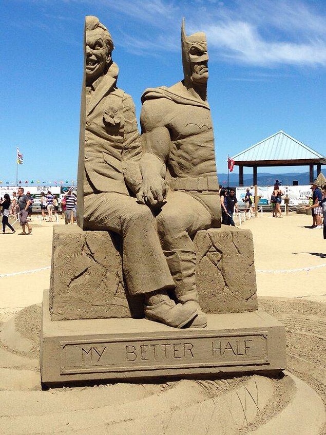 11. Batman has finally found his better half!