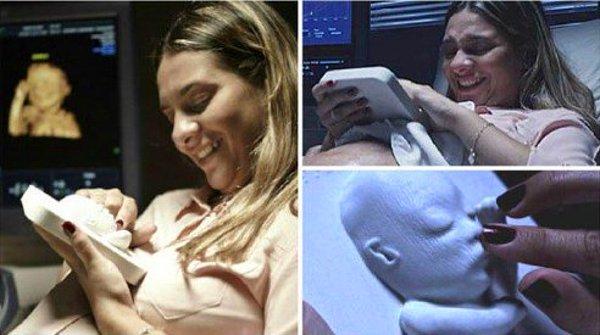 17. Artık anneler çocukları doğmadan 3D baskıyla çocuklarını hissedebiliyor.