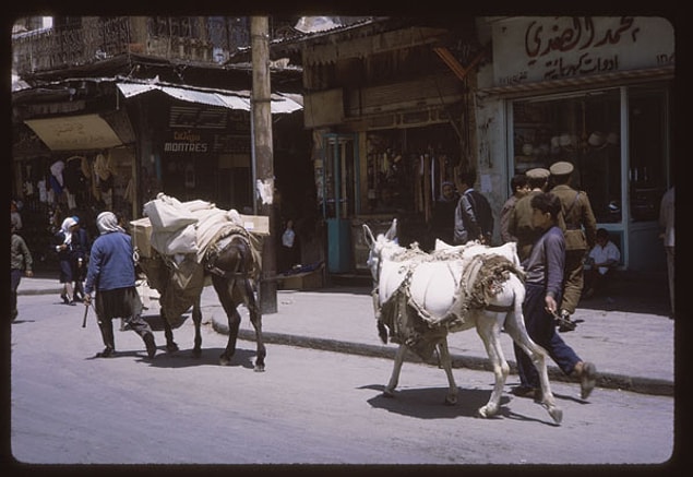 Amerikalı iş adamı ve amatör fotoğrafçı Charles Cushman 1965 yılında darbe ve darbe girişimlerinin tekrarlandığı bir dönemde Suriye'ye gitmiş.