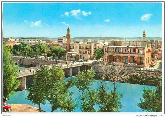 1960larda Suriye, Deyrizor'dan bir görüntü...