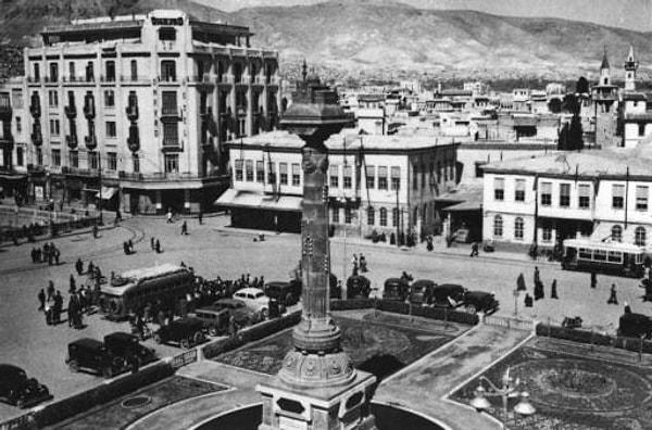 Şam'ın 1940lardaki görüntüsü...
