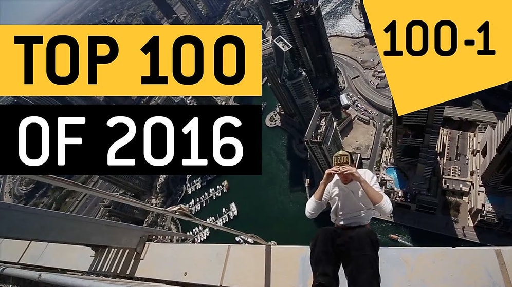2016 Yılının Birbirinden Muhteşem 100 Viral Videosu