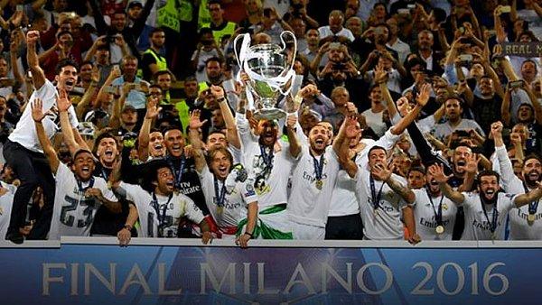 16. Şampiyonlar Ligi Şampiyonu Real Madrid