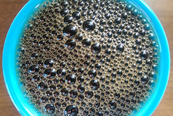 Бонус: Пузырьки кофе