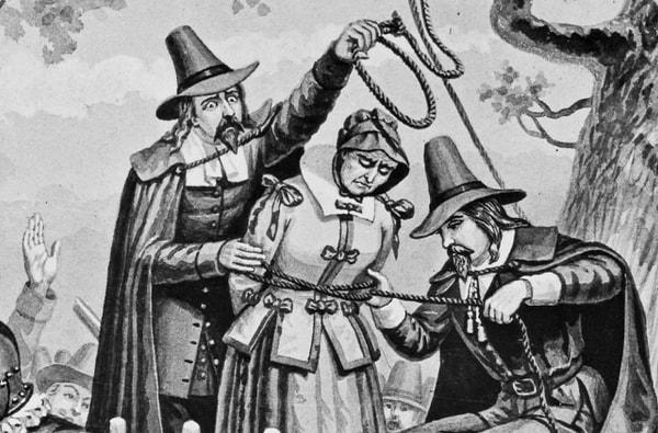 Amerika'da bulunan Salem isimli kasabada, Şubat 1692 - Mayıs 1693 arasında 19 insan cadı oldukları şüphesiyle idam edildi.
