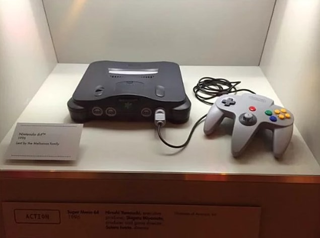 11. N64 müzede saklanıyor.