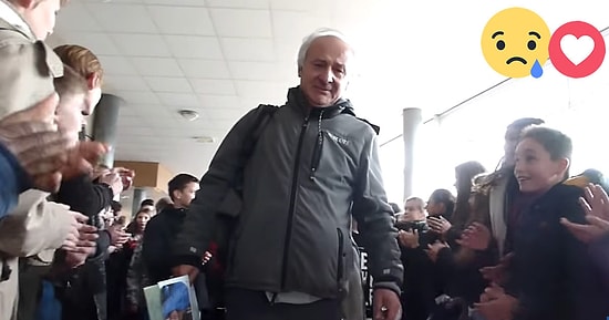 Son Gününde 700 Öğrencisinden En Büyük ve En Sıcak Vedayı Alan Emekli Öğretmen