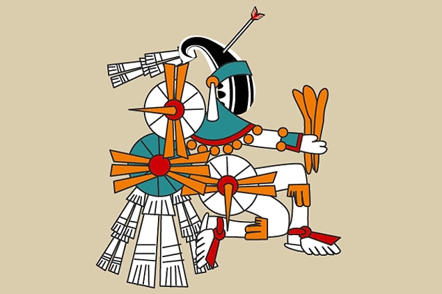 6. Itztlacoliuhqui - Aztek mitolojisi
