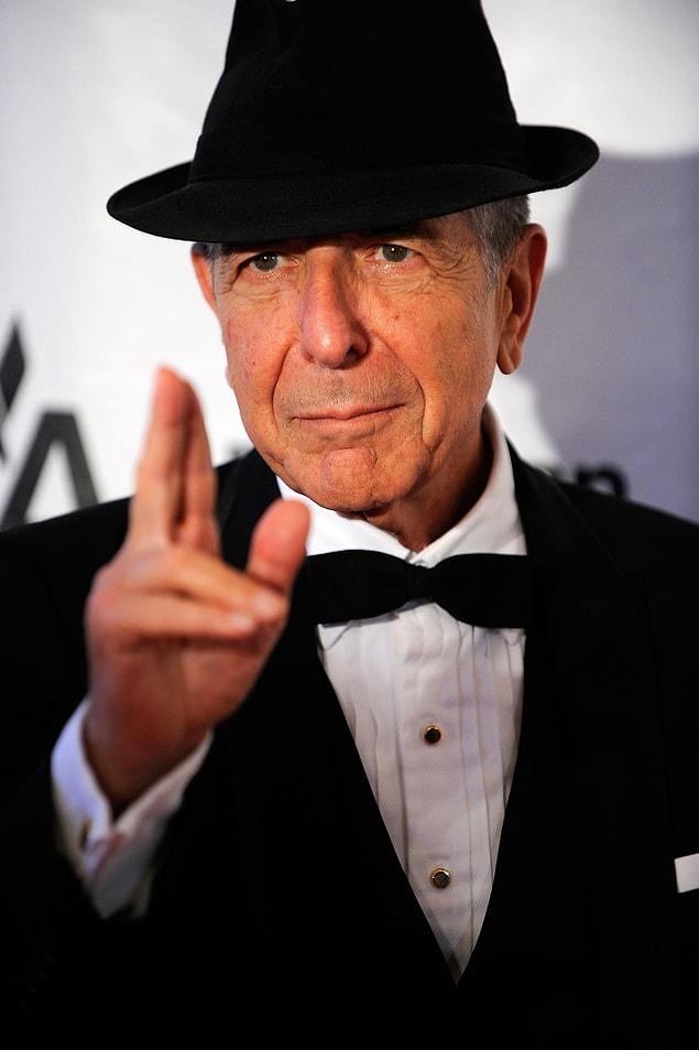 16. Leonard Cohen