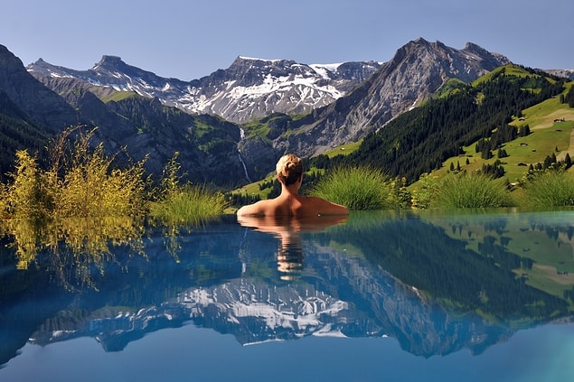 15. The Cambrian Hotel in the Swiss Alps