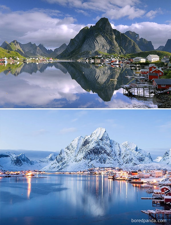 16. Reine, Norveç