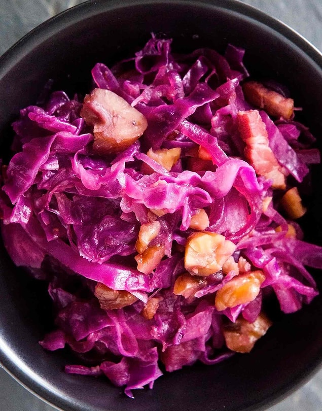 7. Ilık Kestane Salatası Tarifi