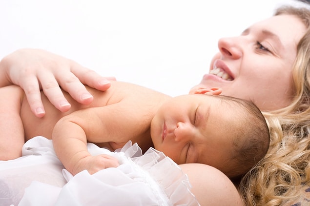 7. Babies prefer female voices, and subconsciously adults adapt.