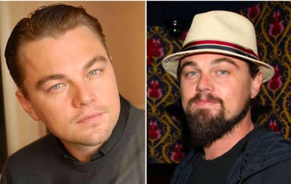 7. You should also consider your facial lines. For example, this one looks rather funny on Leonardo DiCaprio.