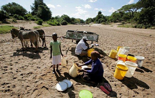 27. El Nino'dan etkilenen bir başka ülde de Zimbabve oldu. BM'ye göre ülkenin kuraklık içinde yaşayan halkının önümüzdeki yıl ciddi yardımlara ihtiyacı olacak.