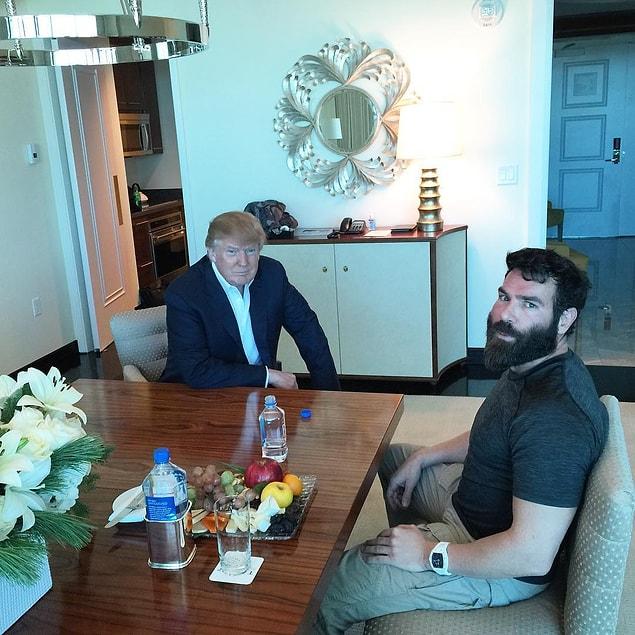 Progress: Bilzerian is hanging out with Trump?!