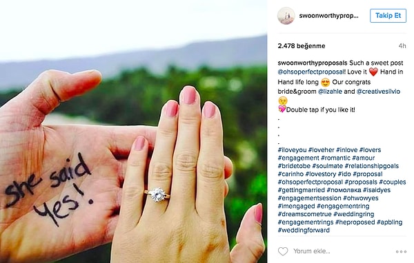 8. Она сказала "Да!" 😘😘