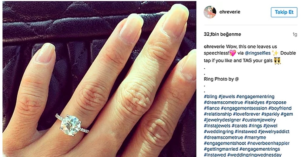 Новый тренд Инстаграма для девушек, сказавших "Да!" на предложение руки и сердца