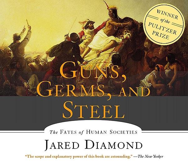 9. Guns, Germs and Steel (Jared Diamond)