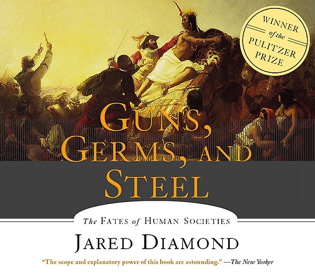 9. Guns, Germs and Steel (Jared Diamond)