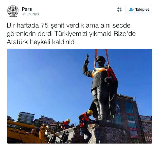 Twitter ve Ekşi Sözlük'te de duruma tepki gösterildi