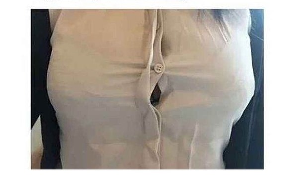 10. Любая блузка на тебе выглядит так: