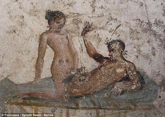 Pompeii'nin 50 Tonu: Antik Genelevdeki Erotik Resimler Şehrin Cinsel Sırlarını Açığa Vurdu!