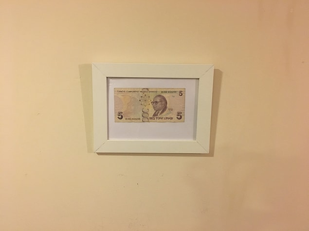 7. Hatta bu maaşa ait banknotlardan birini hatıra olsun diye saklarsın.
