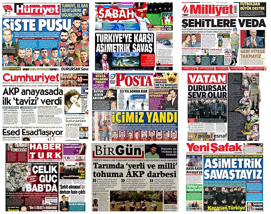 Gazetelerde Bugün | 23 Aralık Cuma