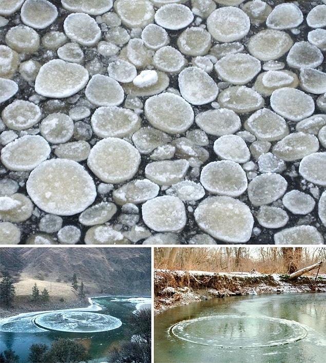 13. Ice circles on rivers