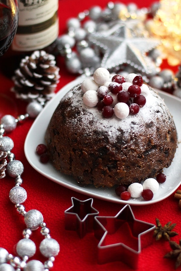 4. Английский рождественский пудинг