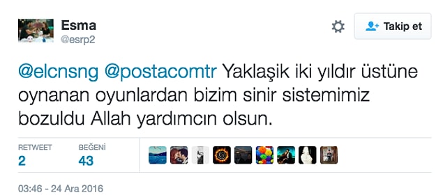 Yapılan yalan haberlerden bıkan takipçileri, ona sabır diliyordu.